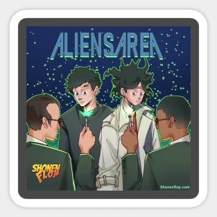 Aliens Area - Shonen Flop Sticker